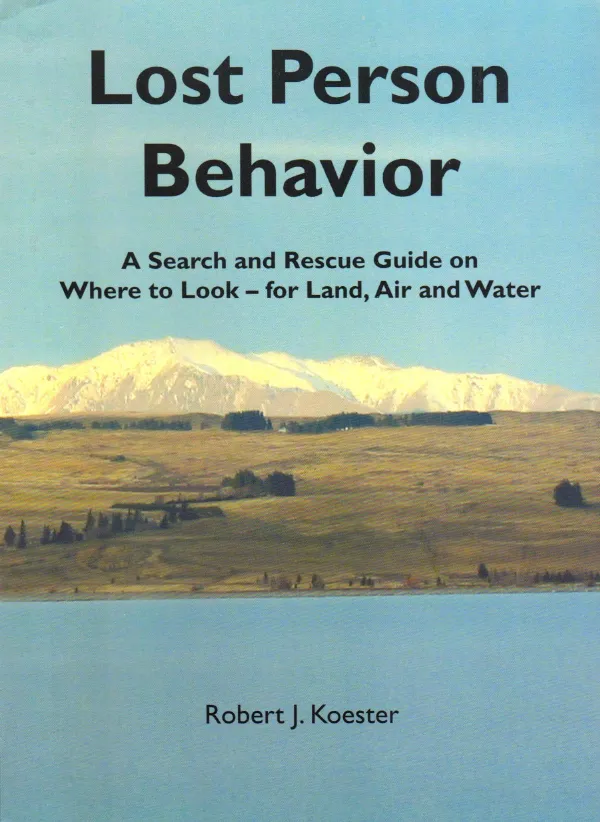 Lost Person Behavior Book Cover